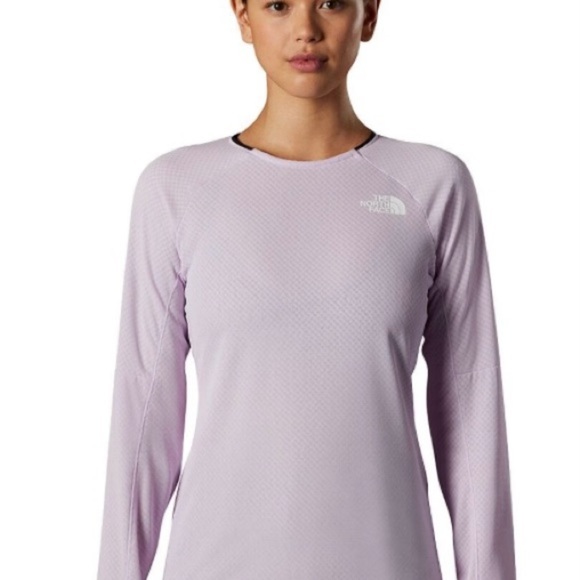 The North Face Fitted Purple Long Sleeve Sweater - Picture 1 of 16